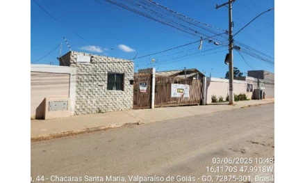 Imóvel 2517117 - RUA ESPERANÇA,N. SN CS 32, QD 01, CHACARA 08, CHÁCARAS BRASIL - CEP: 72000-000, VALPARAISO DE GOIAS - GOIAS