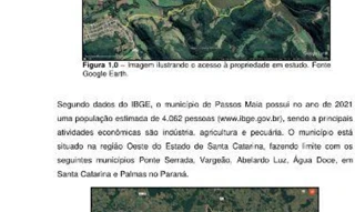 Imóvel 2372427 [''] - ['situada na Linha Fazenda Sapateiro, interior agrícola, CEP 89.687 000, PASSOS MAIA/SC'] [''] - ['Passos Maia']/['SC'] - 1