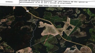 Imóvel 2762757 [''] - ['"Fazendas Rio Verde", lugar denominado Fazenda Novo Horizonte, sendo uma propriedade rural localizada no município de Mineiros GO, com o seguinte roteiro de acesso : partindo do município de Mineiros/GO, pela Rodovia BR 364, percorre-se aproximadamente 18,94 KM, até a entrada da propriedade. Coordenadas: 17º3868 52º2230,91 O'] [''] - ['Mineiros']/['GO'] - 1