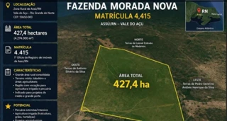 Imóvel 2821596 [''] - ['PARTE DE TERRA DENOMINADA MORADA NOVA'] [''] - ['Açu']/['RN'] - 1