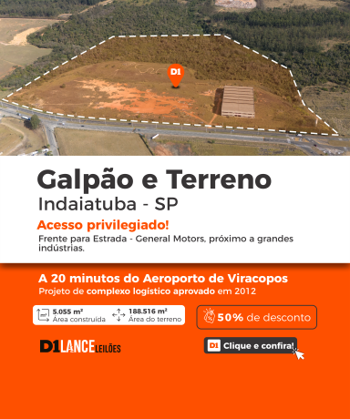 D1 Lance - Galpão e Terreno Indaiatuba/SP